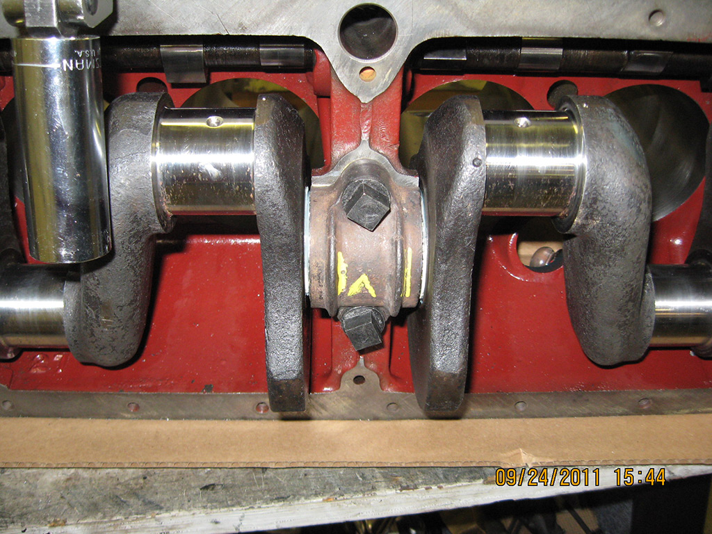 Ford Model B Engine Crankshaft © 2024 Flashback Racing
