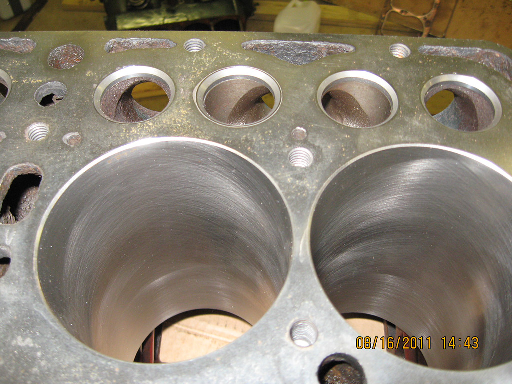 Ford Model B Engine Cylinder Bore © 2024 Flashback Racing