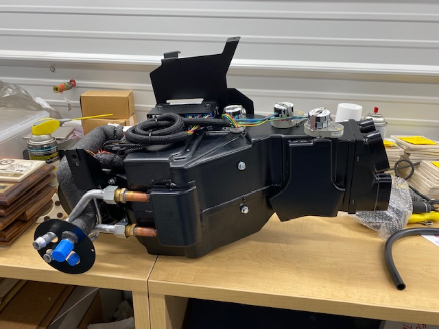 1975 Corvette New Vintage AC-Heat Unit Assembled ©2024 Flashback Racing