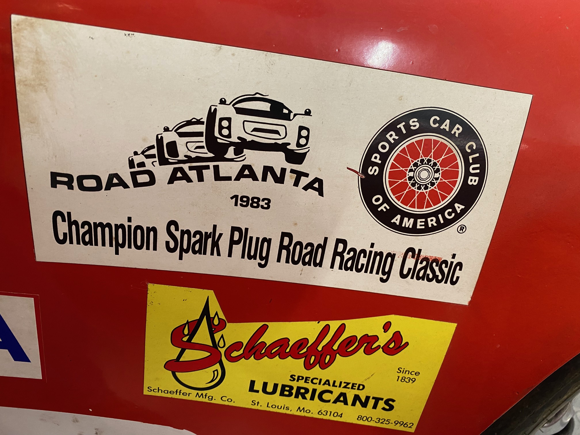 #3 Flashback Racing Car Original 1983 Decals ©2024 Flashback Racing