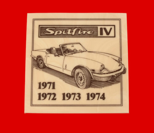Triumph Spitfire Mark IV Collectible Coaster/Tile