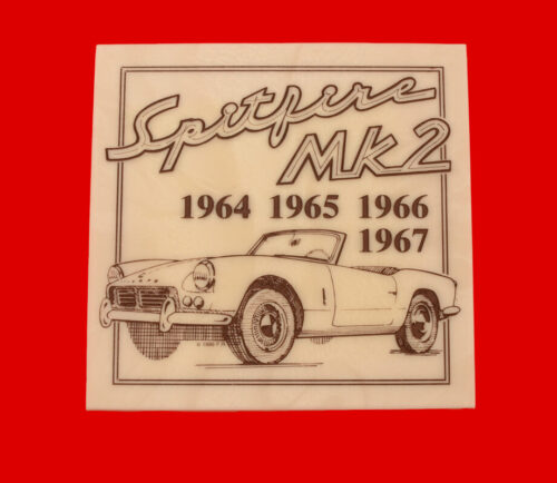 Triumph Spitfire Mk 2 Collectible Coaster/Display Tile