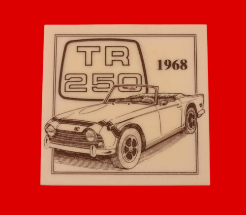 Triumph TR5-250 Collectible Display Coaster/Tile