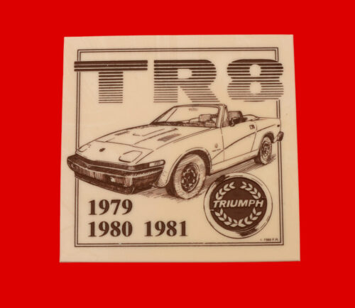 Triumph TR8 Collectible Coaster/Tile