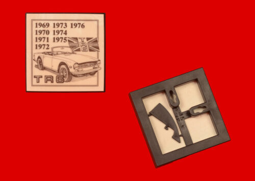 Triumph Collectible Display Tile to hang on wall