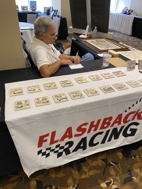 2024 SCVTR Booth Set Up ©2024 Flashback Racing