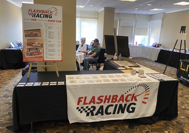 2024 SCVTR Booth ©2024 Flashback Racing